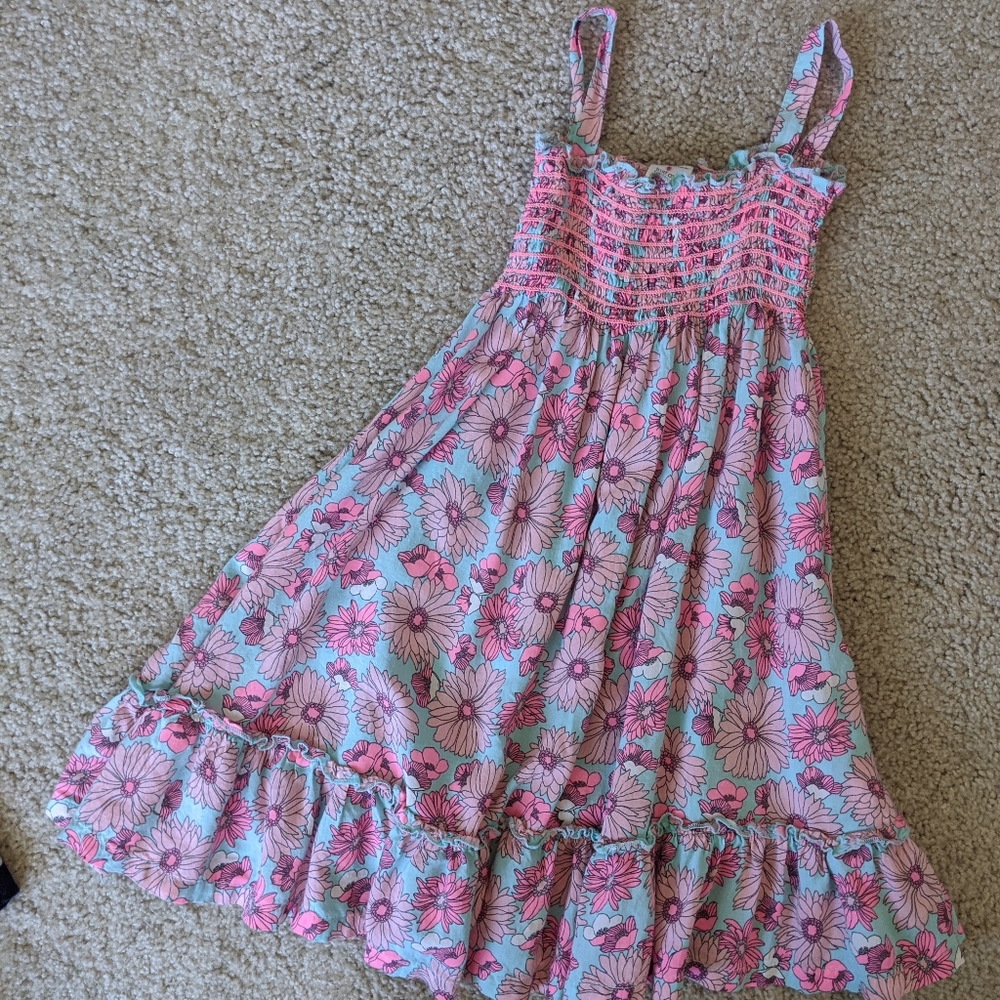 Toddler Floral Smoked Sundress